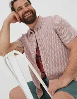 FatFace Mini Geo Print Shirt|Men Shirts