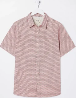 FatFace Mini Geo Print Shirt|Men Shirts