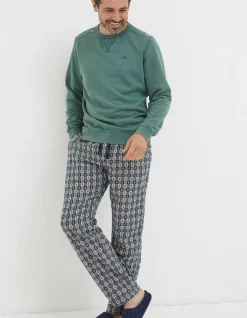 FatFace Mini Jacquard Light Pyjama Bottoms|Men View All