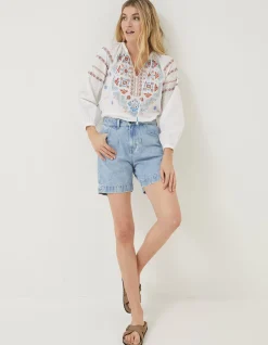 FatFace Mom Shorts|Women Shorts