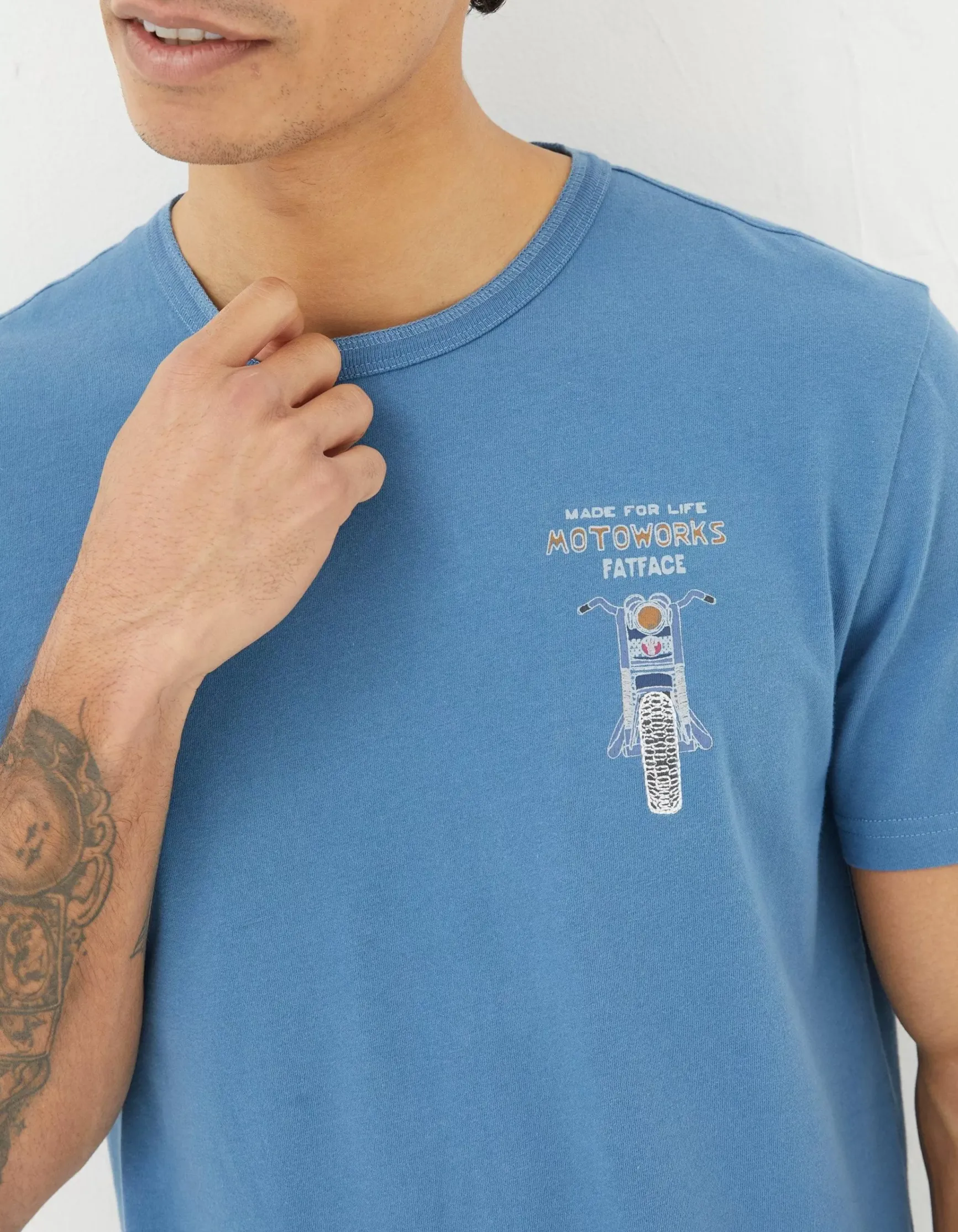 FatFace Motoworks T-Shirt|Men View All