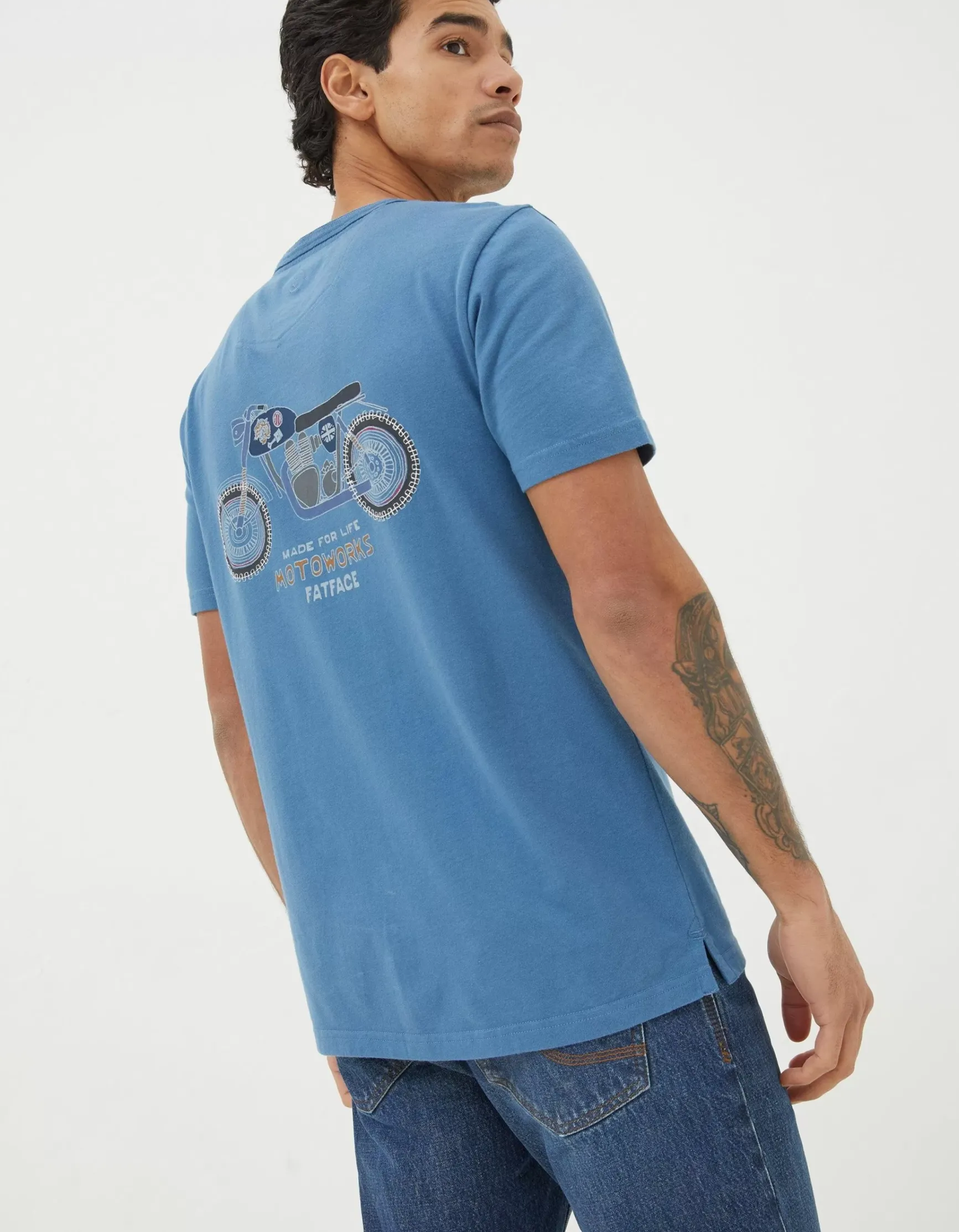 FatFace Motoworks T-Shirt|Men View All