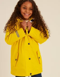 FatFace Muddy Puddle Puddleflex Plain Jacket|Girls View All