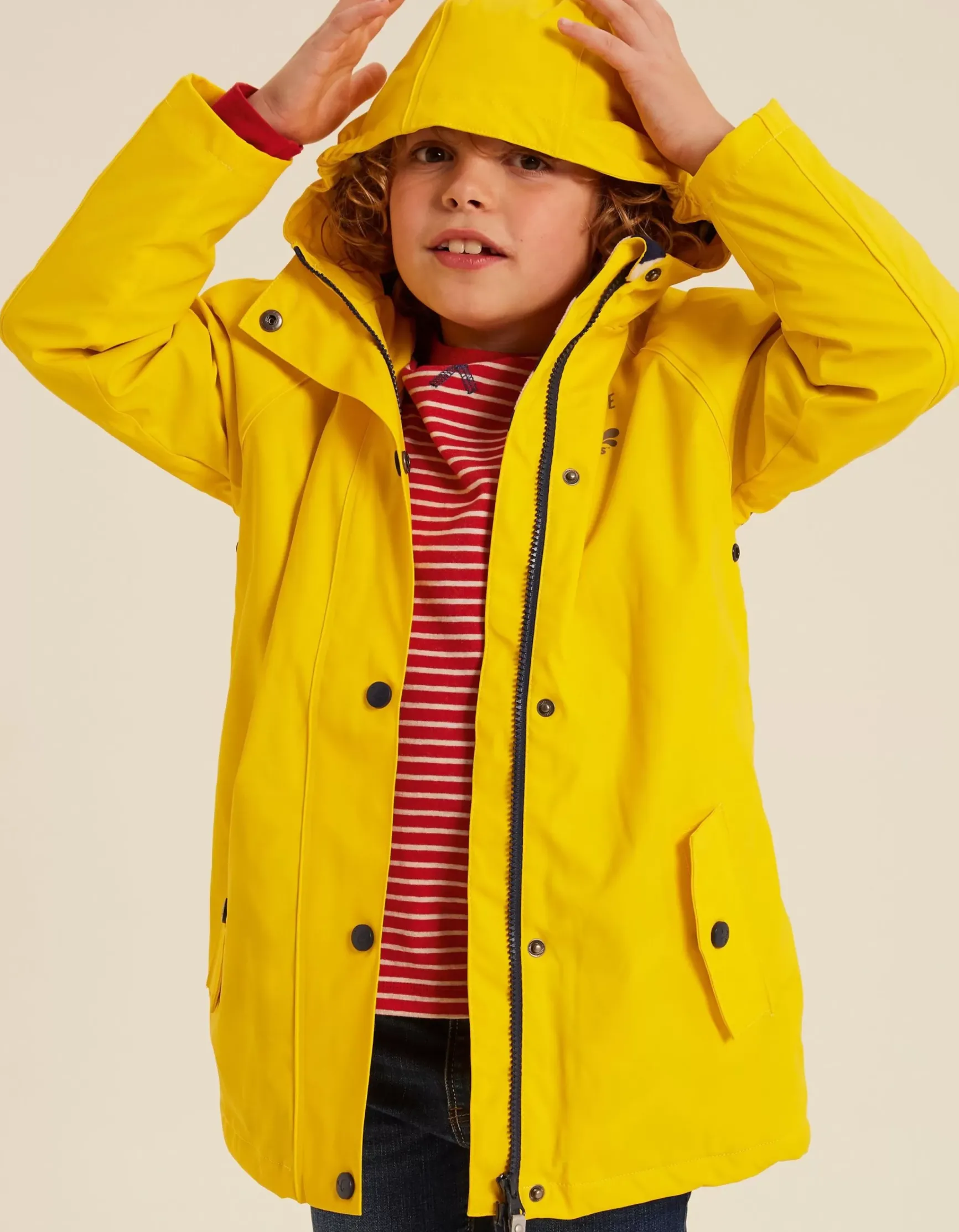 FatFace Muddy Puddle Puddleflex Plain Jacket|Girls View All