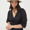 FatFace Multi Weave Fedora Hat|Women View All