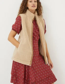 FatFace Murphy Fleece Gilet|Women Sweatshirts & Hoodies