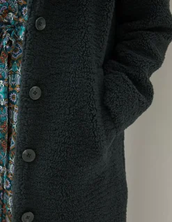 FatFace Mylah Teddy Longline Coat|Women Coats & Jackets