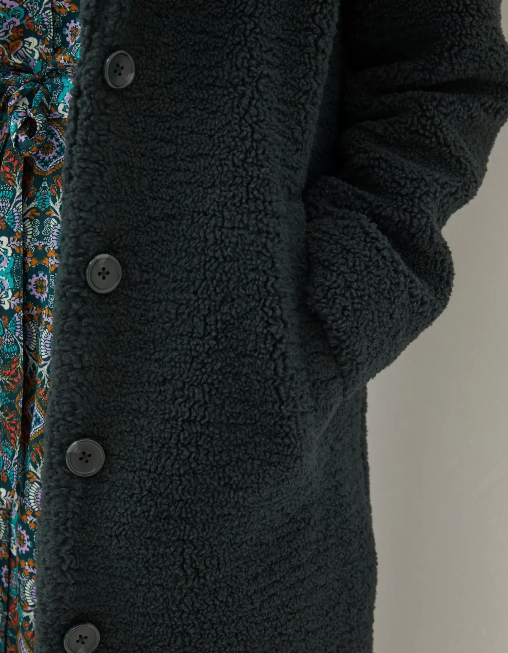 FatFace Mylah Teddy Longline Coat|Women Coats & Jackets
