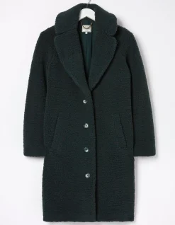 FatFace Mylah Teddy Longline Coat|Women Coats & Jackets