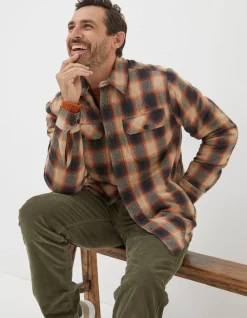 FatFace Mylor Quilted Overshirt|Men View All