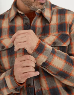 FatFace Mylor Quilted Overshirt|Men View All
