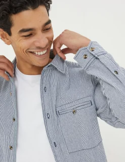 FatFace Nacton Stripe Shirt|Men View All