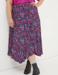 FatFace Naomi Abstract Midi Skirt|Women View All