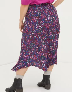 FatFace Naomi Abstract Midi Skirt|Women View All