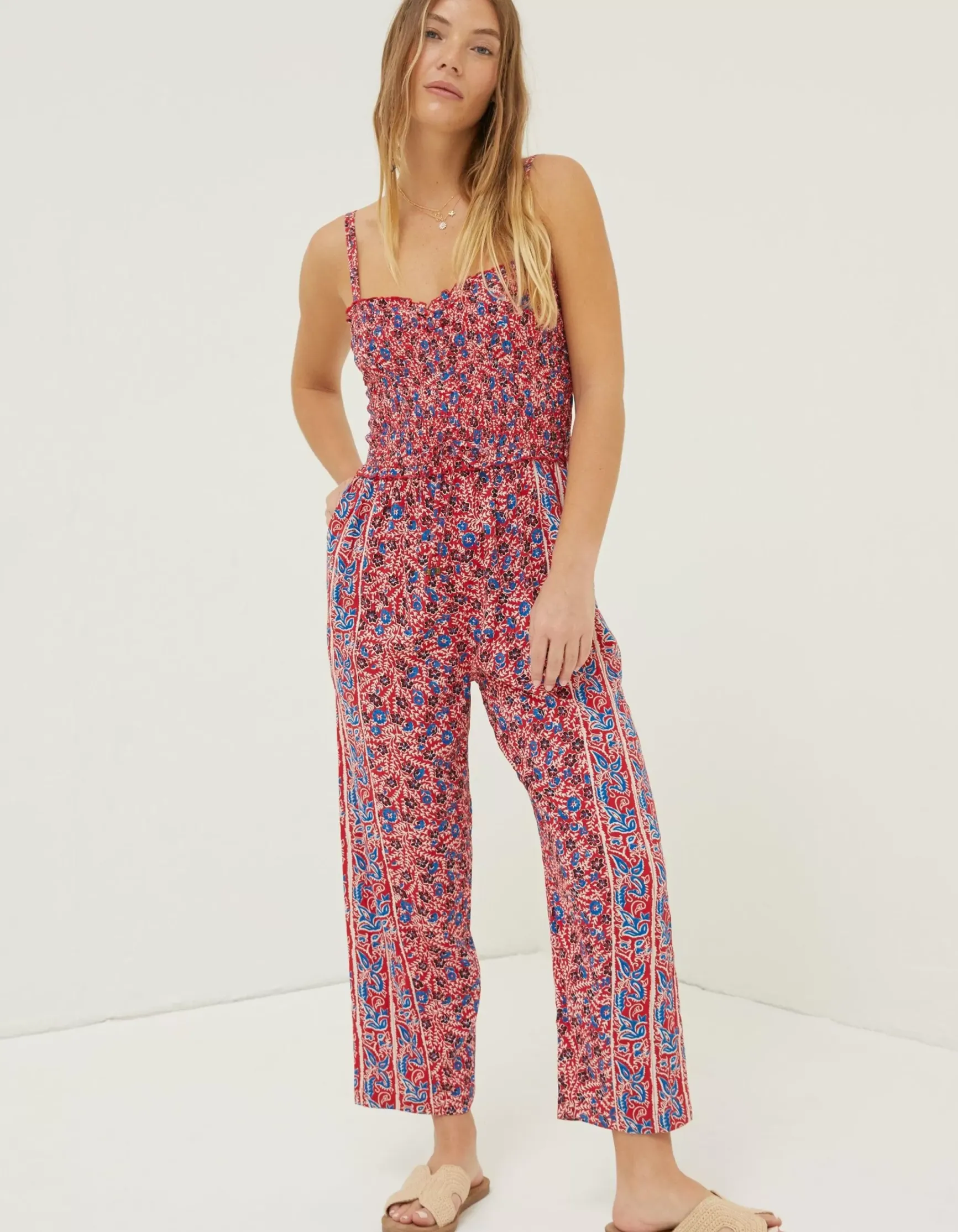 FatFace Natalie Meadow Jumpsuit|Women Jumpsuits & Playsuits