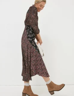 FatFace Nate Craft Floral Midi Dress|Women Dresses