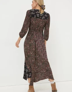 FatFace Nate Craft Floral Midi Dress|Women Dresses