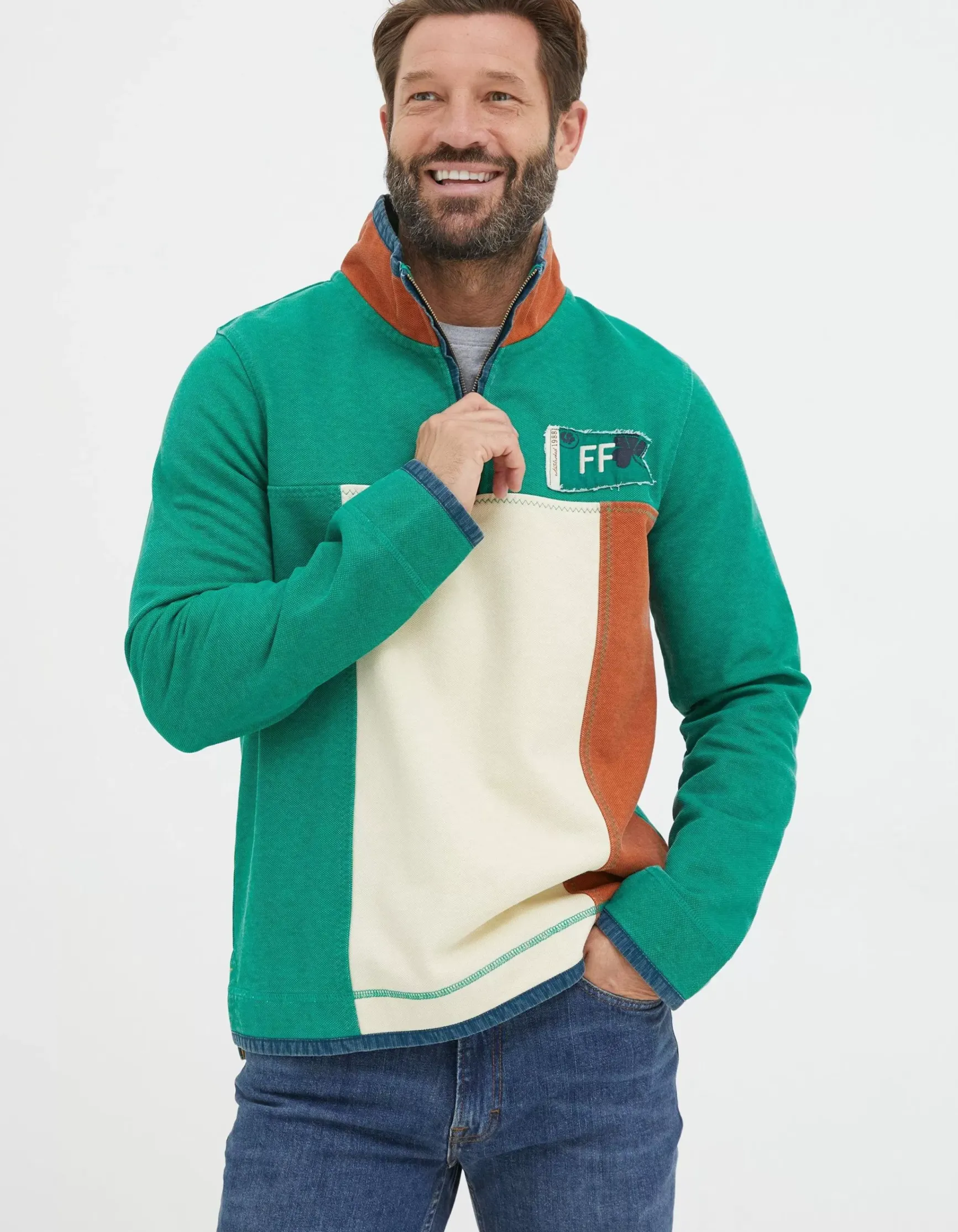FatFace Nation Airlie Ireland Sweatshirt|Men View All