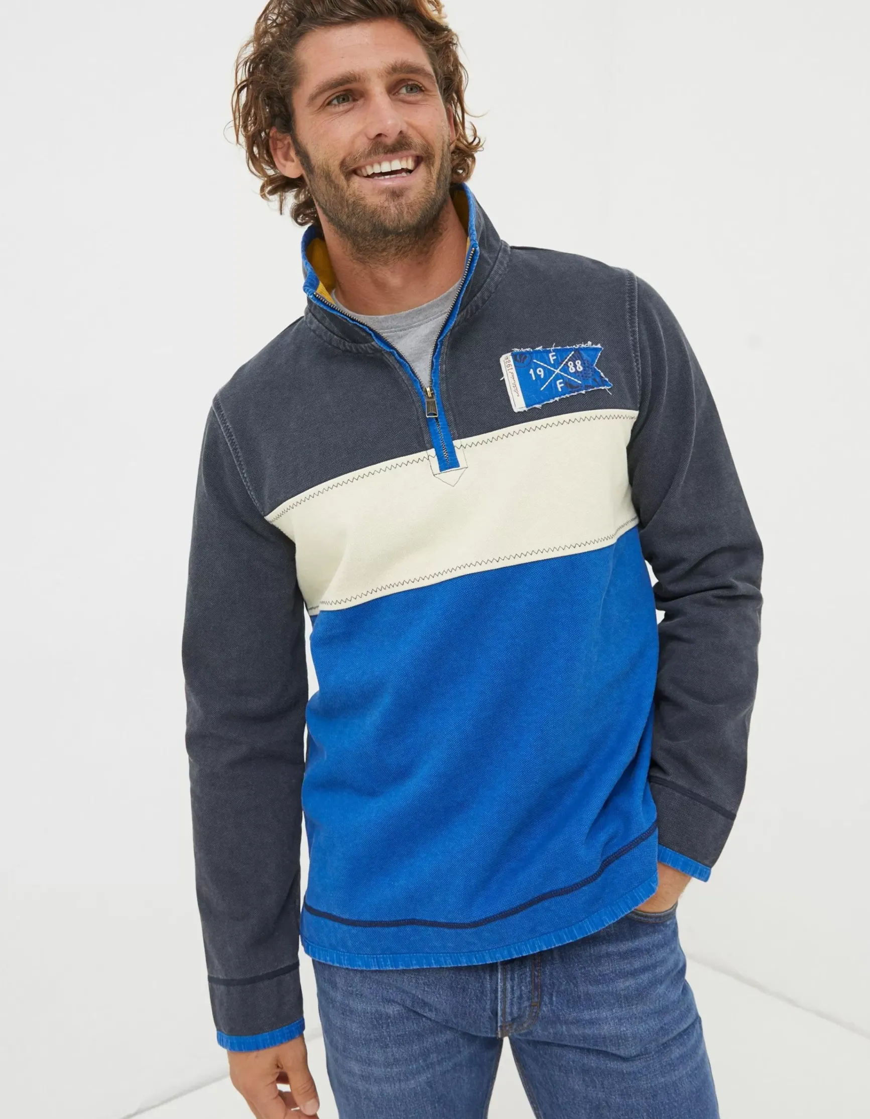 FatFace Nation Airlie Scotland Sweatshirt|Men View All