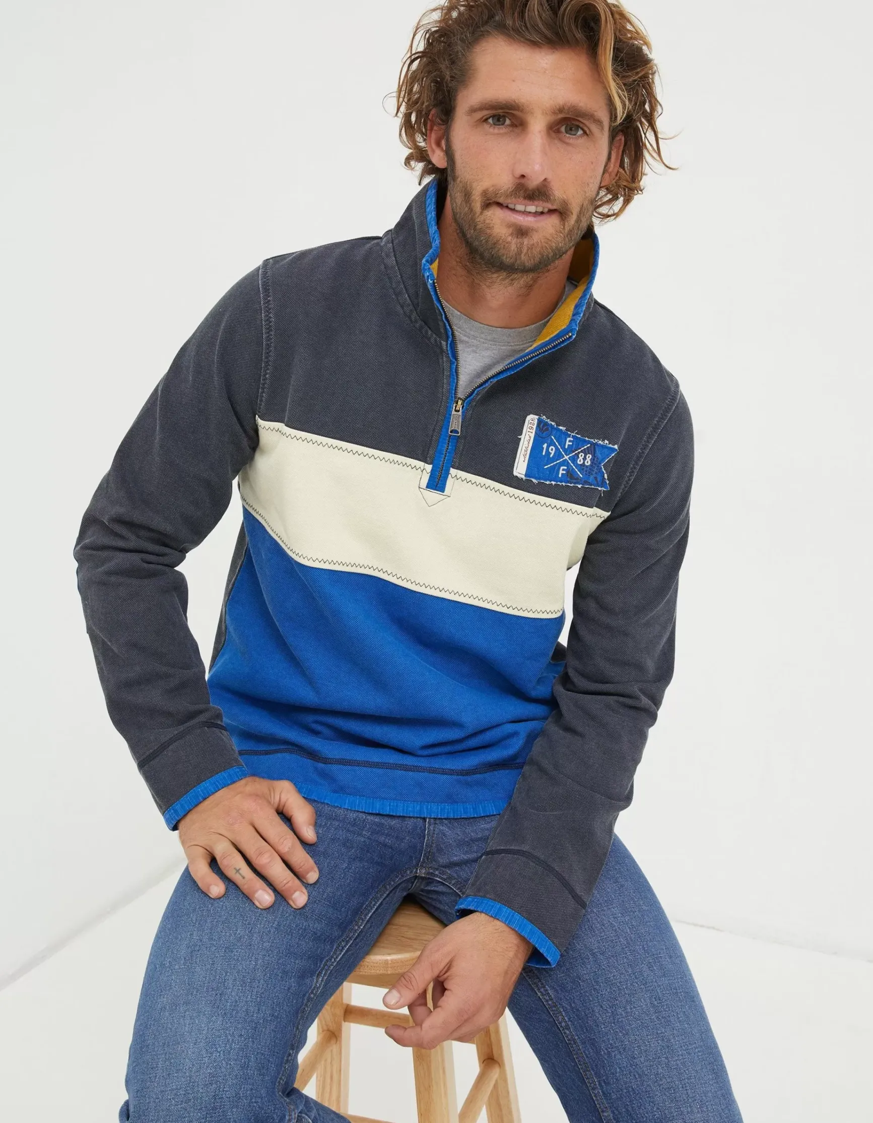 FatFace Nation Airlie Scotland Sweatshirt|Men View All