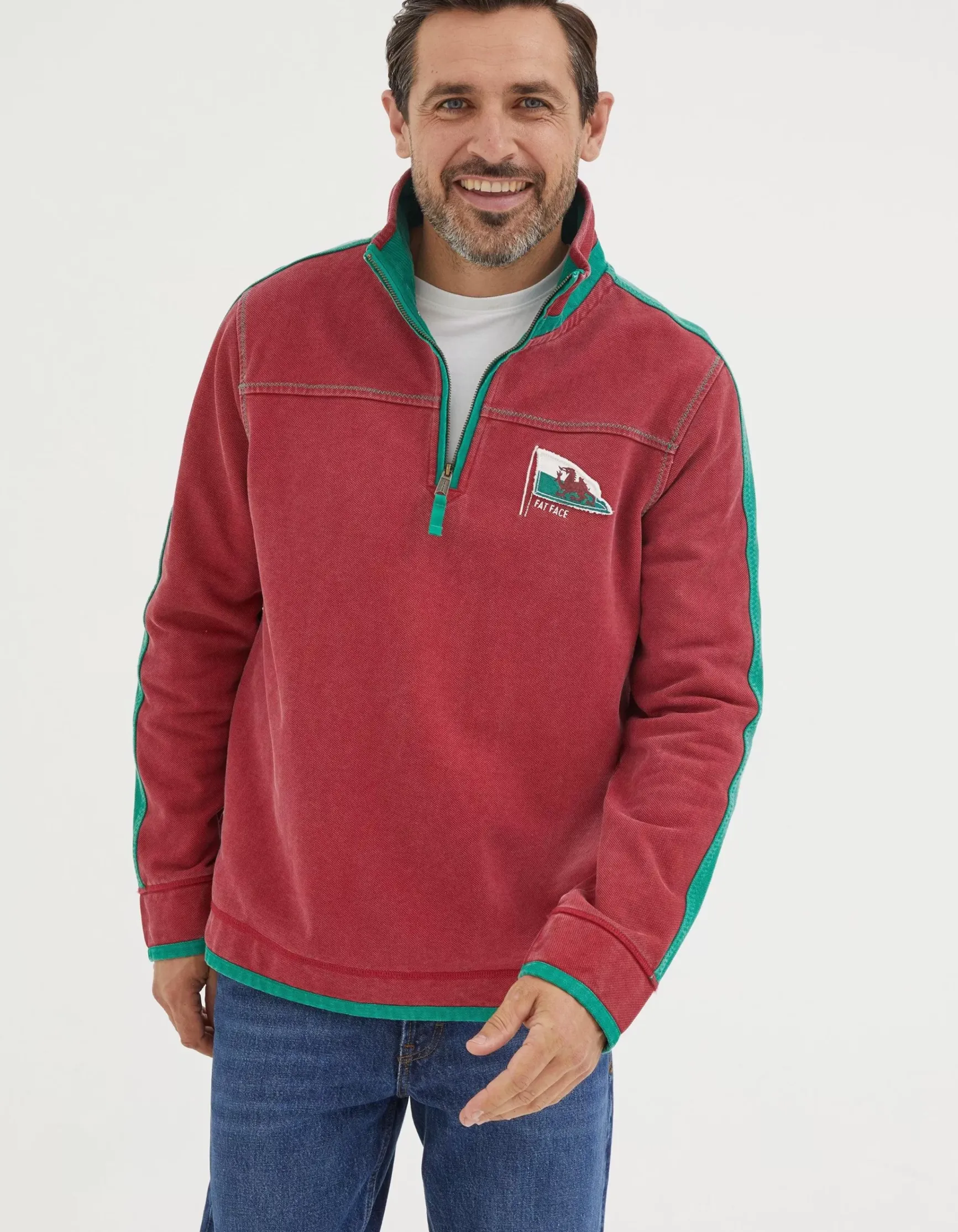 FatFace Nation Airlie Wales Sweatshirt|Men Sweatshirts & Hoodies