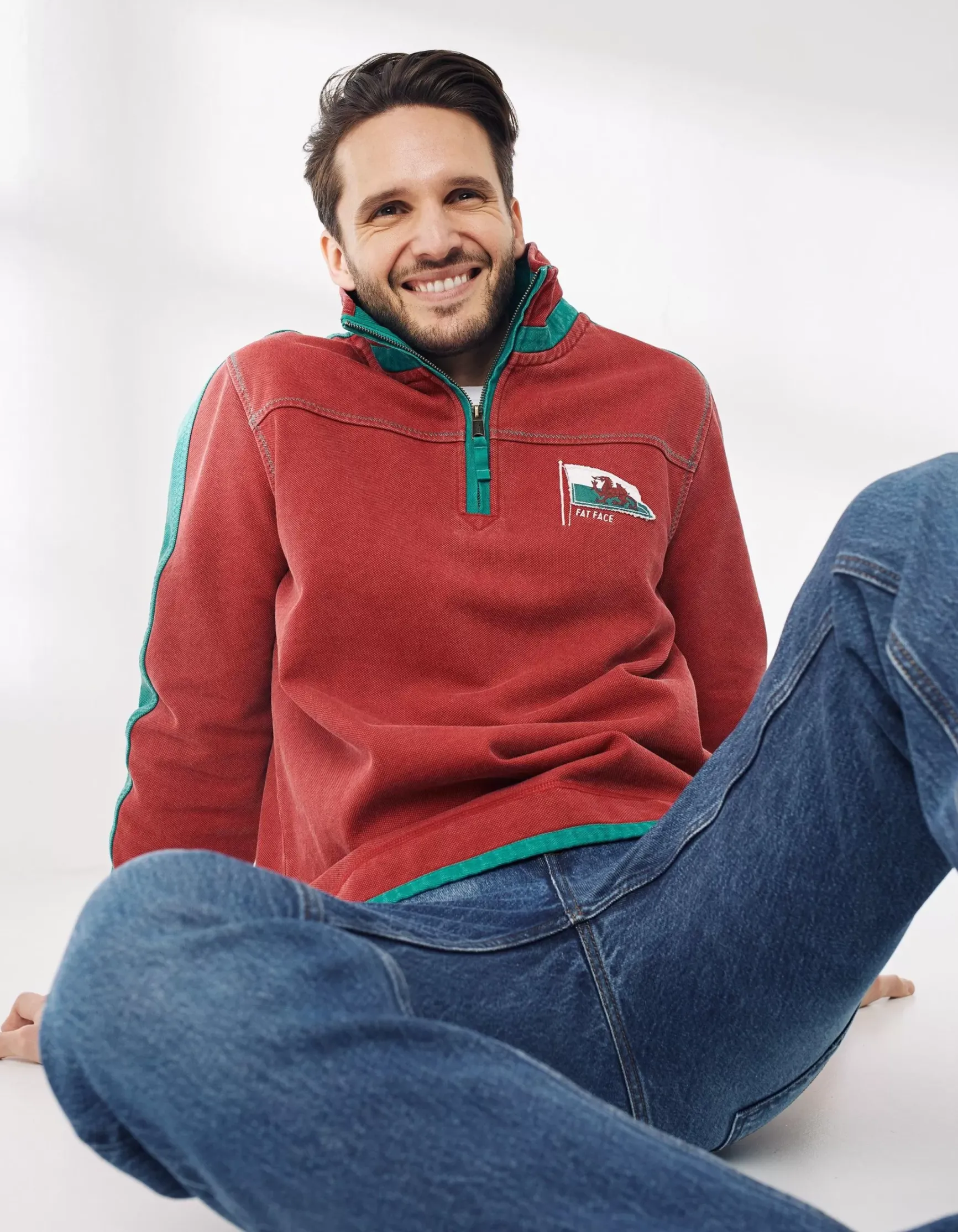 FatFace Nation Airlie Wales Sweatshirt|Men Sweatshirts & Hoodies