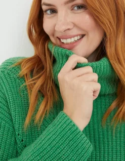 FatFace Nellie Boxy Roll Neck Jumper|Women View All