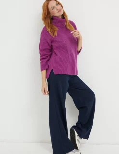 FatFace Nellie Boxy Roll Neck Jumper|Women View All