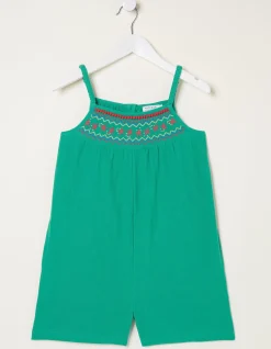 FatFace Nellie Embroidered Playsuit|Girls View All