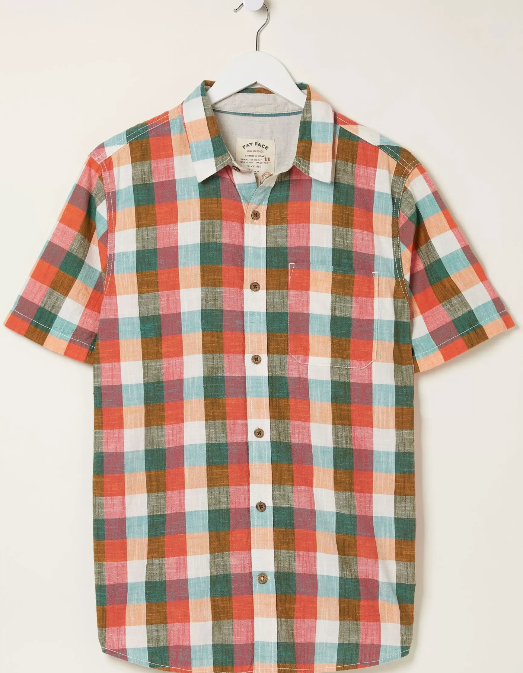 FatFace Nelson Check Shirt|Men Shirts