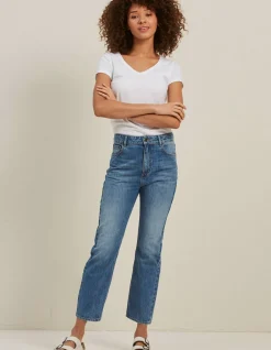 FatFace Newham Straight Jeans|Women Jeans & Dungarees