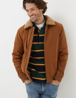 FatFace Newlyn Cotton Bomber Jacket|Men View All
