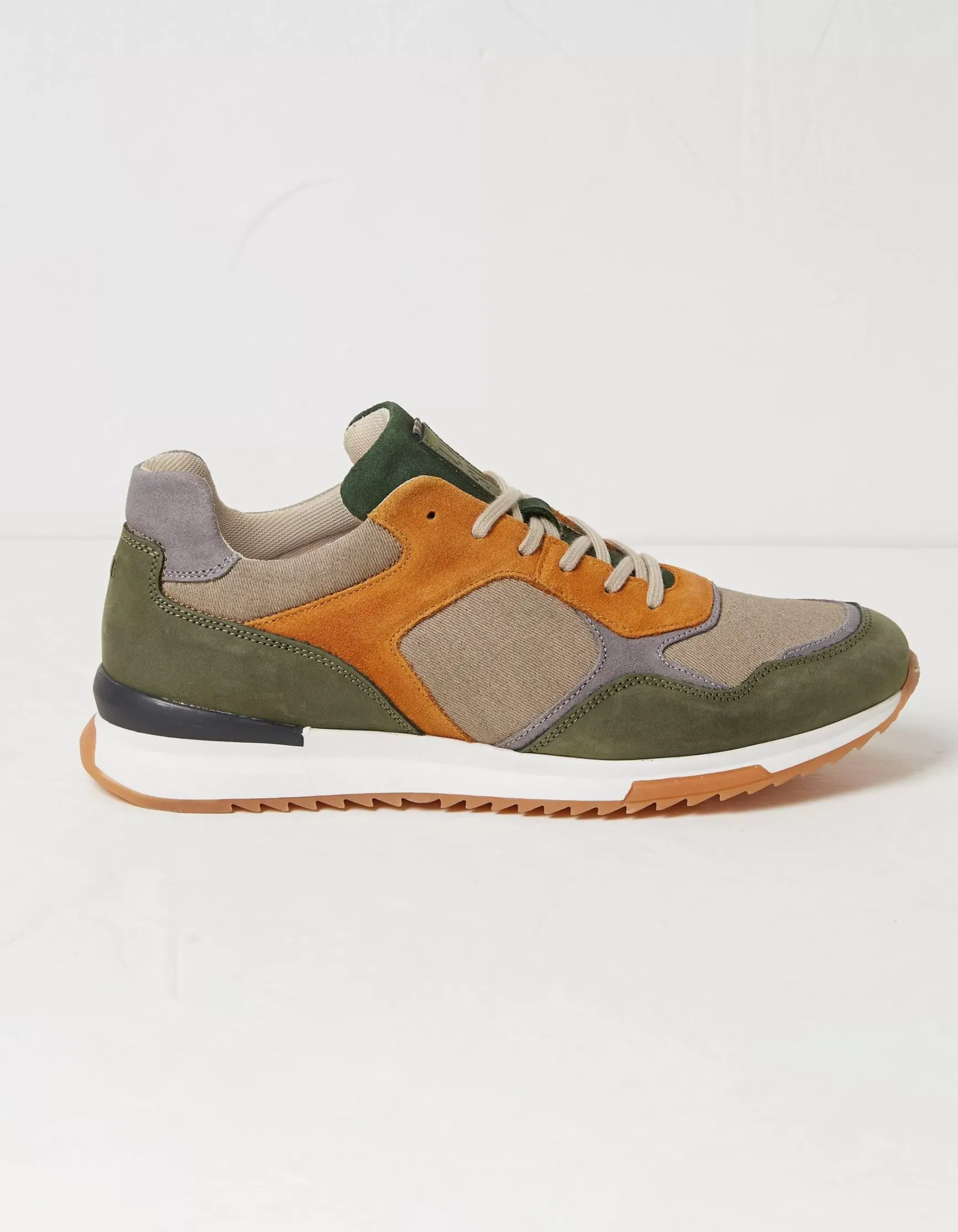 FatFace Oakes Leather Trainers|Men View All
