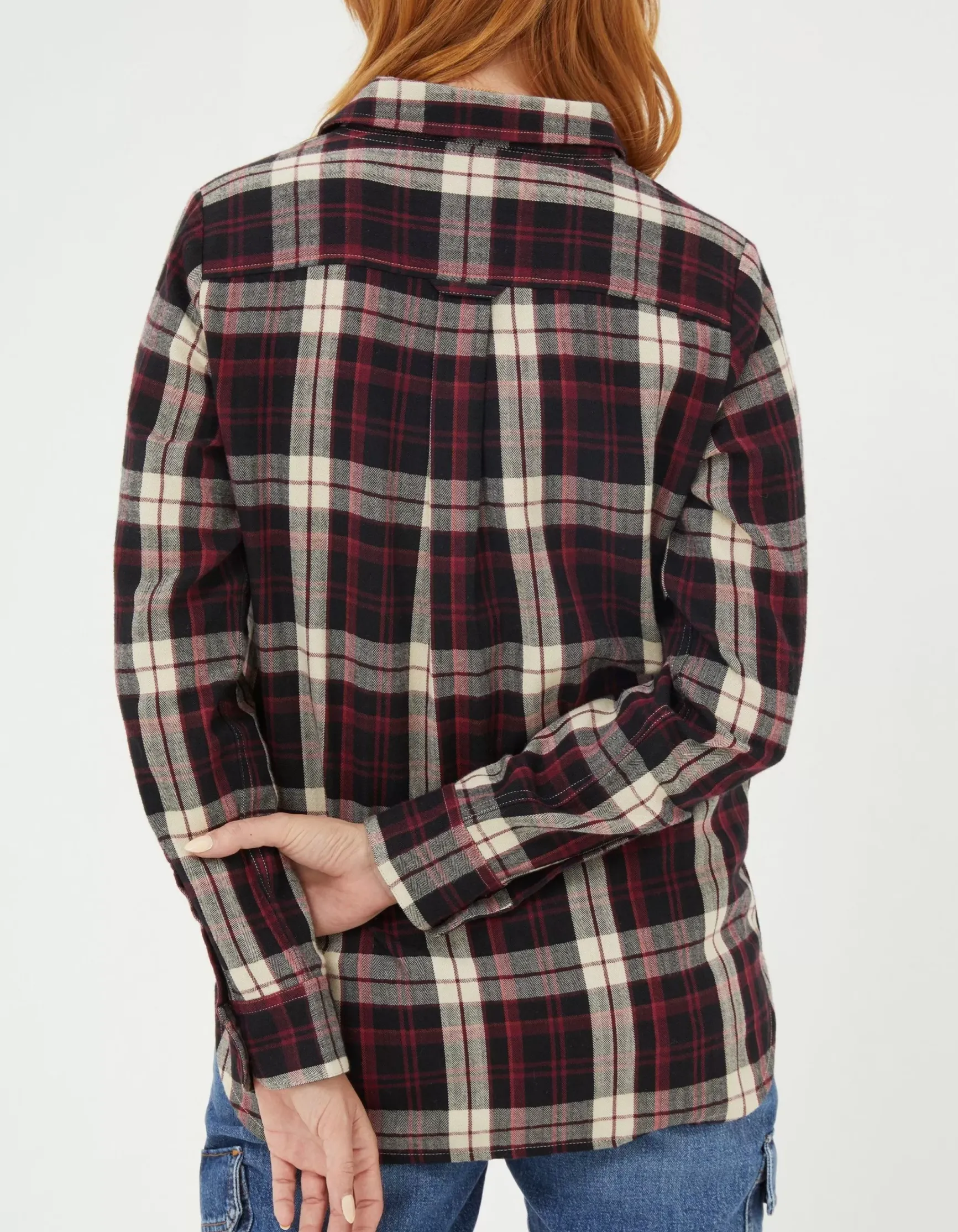 FatFace Olivia Check Shirt|Women Shirts & Blouses