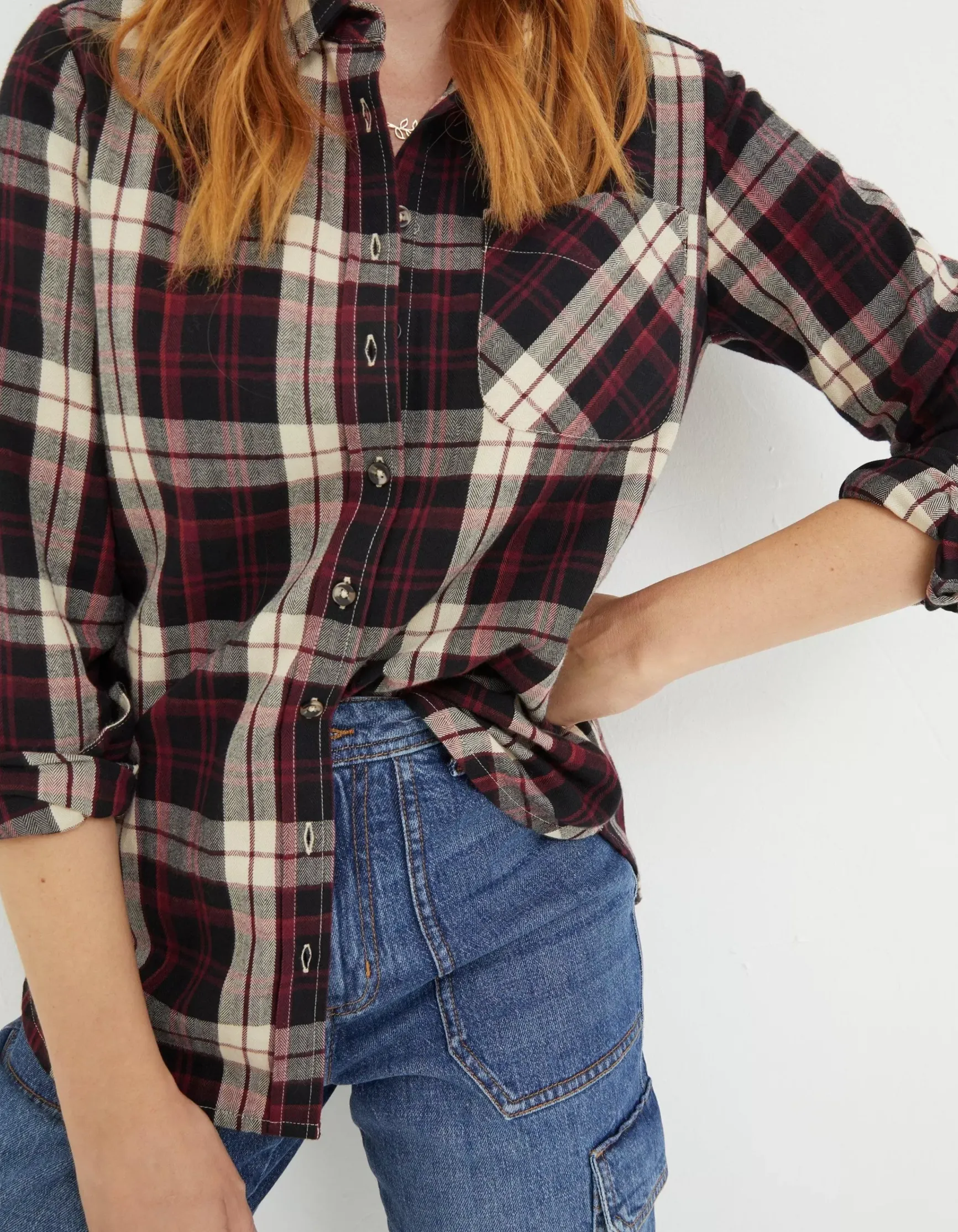FatFace Olivia Check Shirt|Women Shirts & Blouses