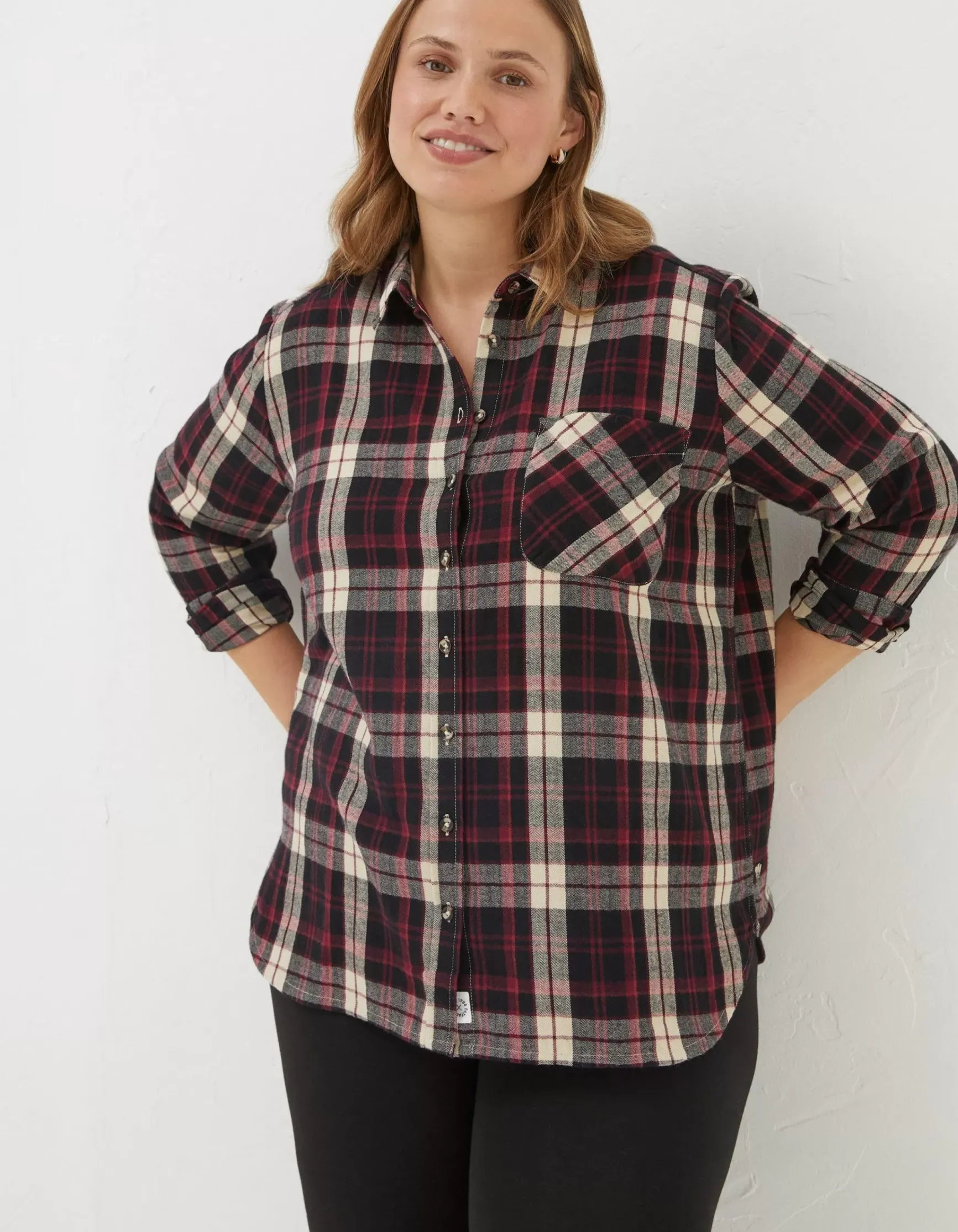 FatFace Olivia Check Shirt|Women Shirts & Blouses
