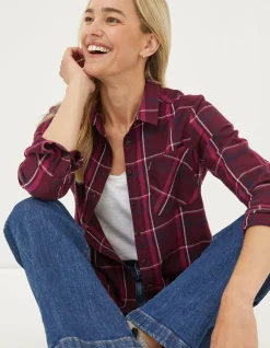 FatFace Olivia Check Shirt|Women Shirts & Blouses