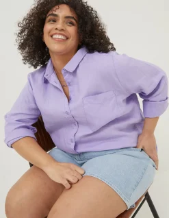 FatFace Olivia Linen Shirt|Women Shirts & Blouses