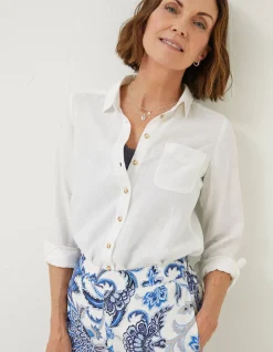 FatFace Olivia Linen Shirt|Women Shirts & Blouses