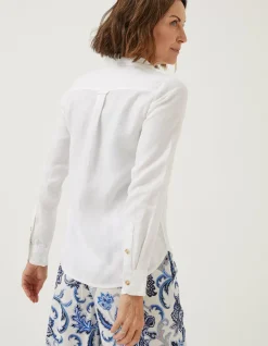FatFace Olivia Linen Shirt|Women Shirts & Blouses