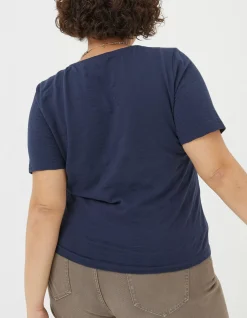 FatFace Olivia Pointelle T-Shirt|Women View All