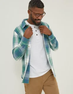FatFace Ombre Check Shirt|Men Shirts