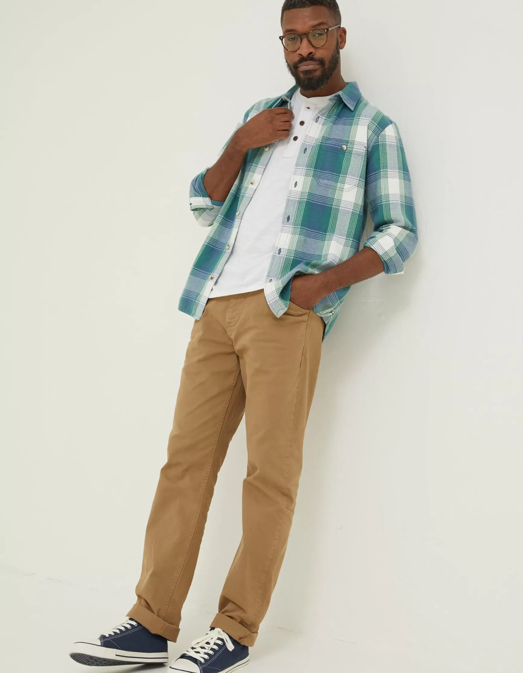 FatFace Ombre Check Shirt|Men Shirts