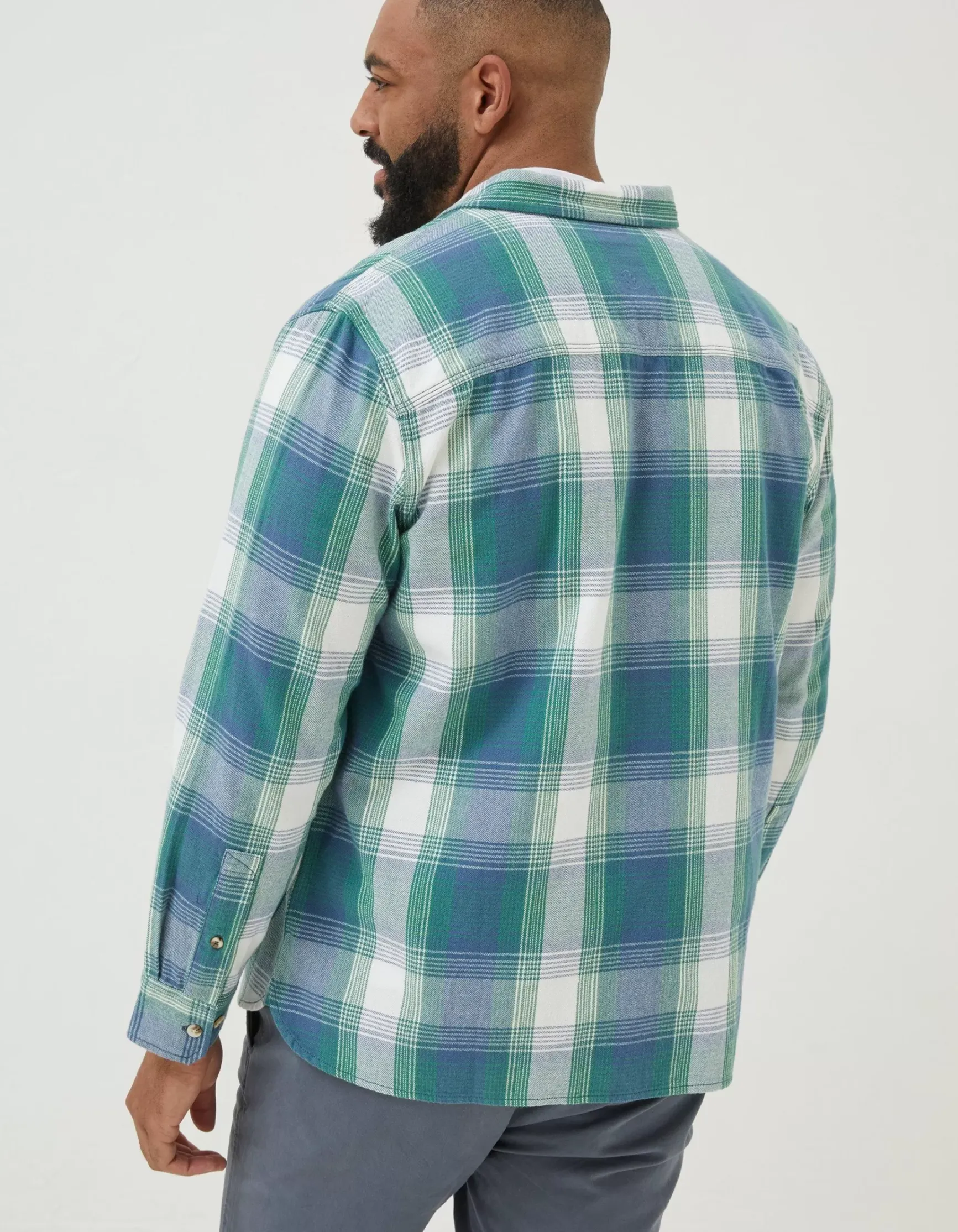 FatFace Ombre Check Shirt|Men Shirts
