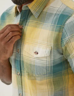 FatFace Ombre Check Shirt|Men Shirts