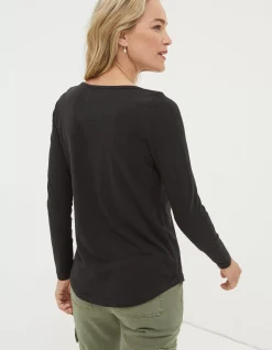 FatFace Organic Cotton Bree T-Shirt|Women Tops & T-Shirts