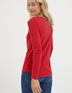 FatFace Organic Cotton Bree T-Shirt|Women Tops & T-Shirts