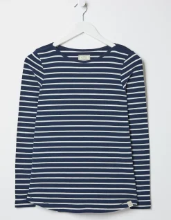 FatFace Organic Cotton Breton T Shirt|Women Tops & T-Shirts