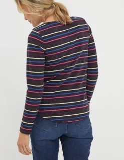 FatFace Organic Cotton Breton T-Shirt|Women View All