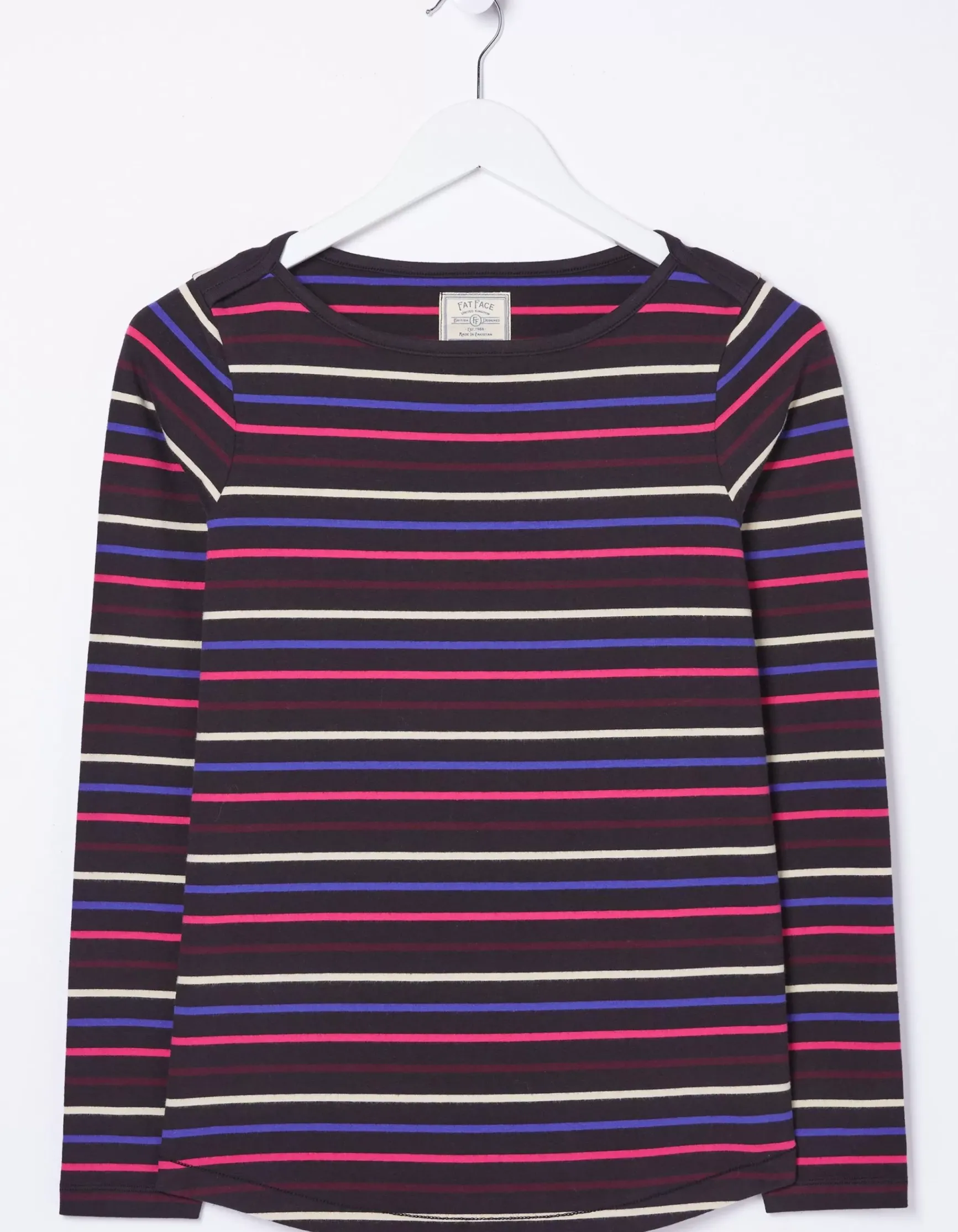 FatFace Organic Cotton Breton T-Shirt|Women View All
